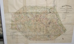 Mapa topografico Monserrat  1900