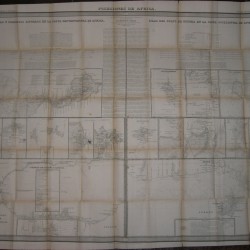 MAPA COELLO 1858 -AFRICA 600 €