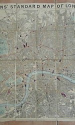 MAPA LONDRES COLLINS 1900 -  280 €