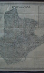 PLANO BARCELONA 1852-ENMARCADO -  700 €