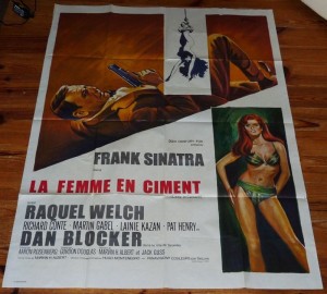 cartel cine original 160 cm x 120 cm  1965 - la femme